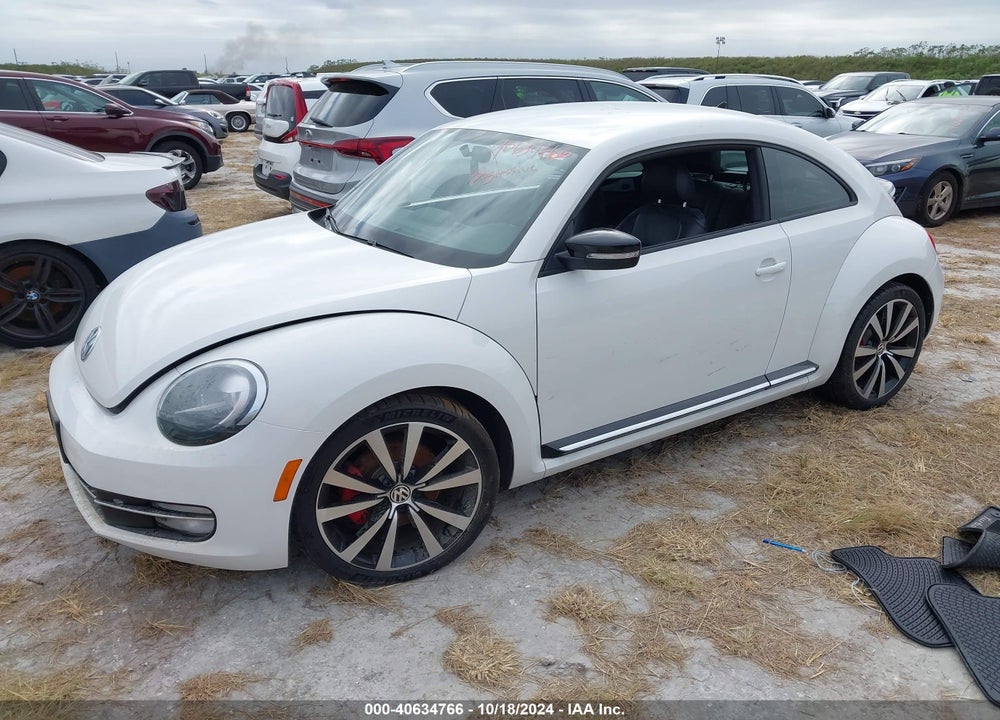 2012 VOLKSWAGEN BEETLE 2.0T TURBO VIN: 3VWVA7ATXCM642146