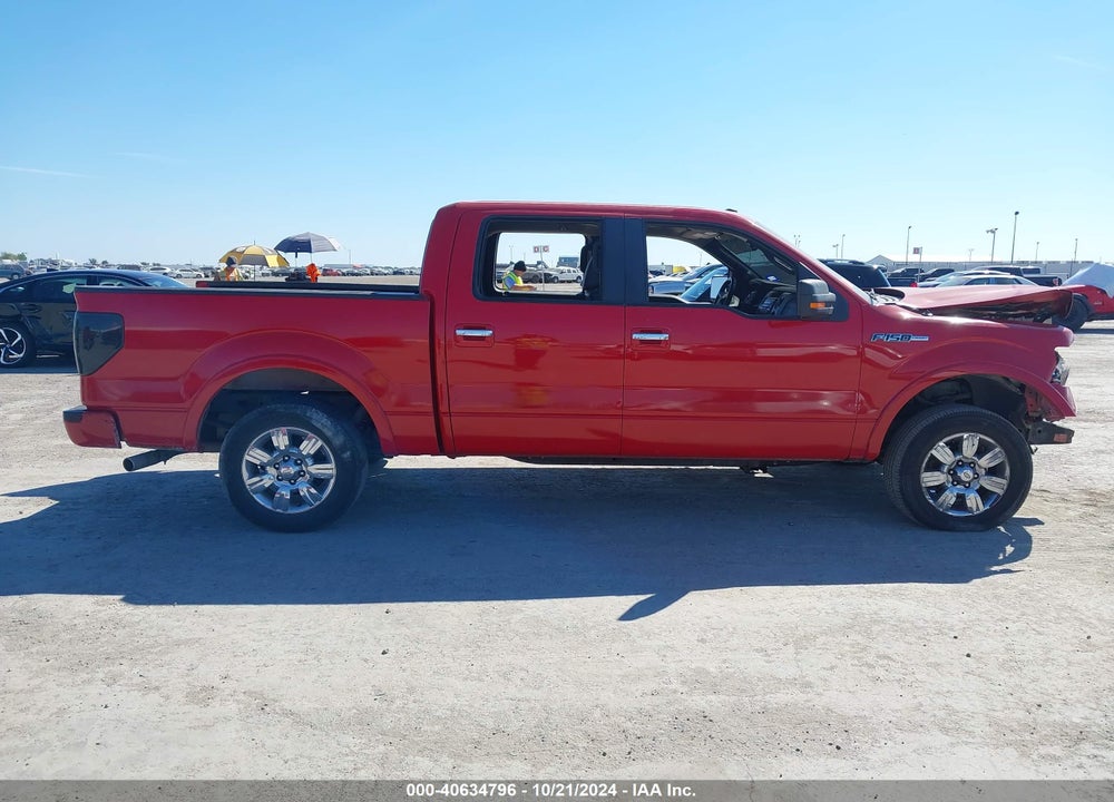 2009 FORD F-150 KING RANCH/LARIAT/PLATINUM/XL/XLT VIN: 1FTPW12V69KB83594