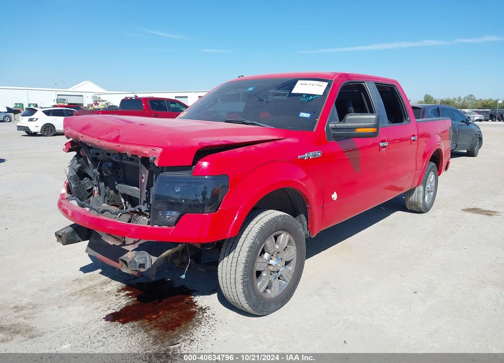 2009 FORD F-150 KING RANCH/LARIAT/PLATINUM/XL/XLT VIN: 1FTPW12V69KB83594