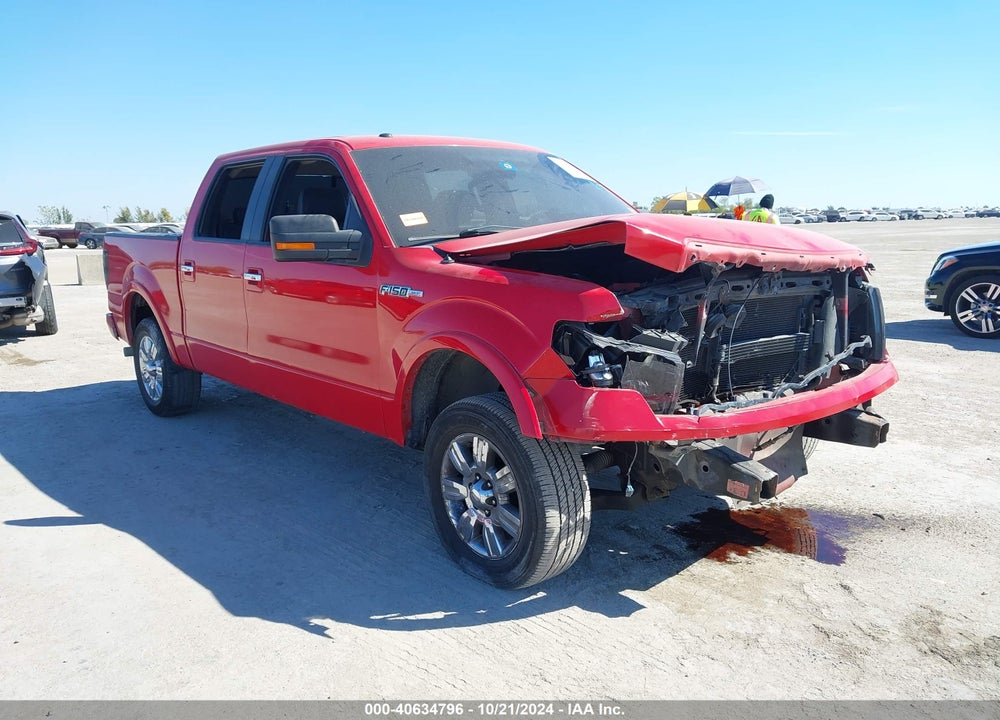 2009 FORD F-150 KING RANCH/LARIAT/PLATINUM/XL/XLT VIN: 1FTPW12V69KB83594