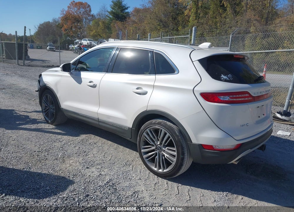 2016 LINCOLN MKC RESERVE VIN: 5LMTJ3DH1GUJ19991