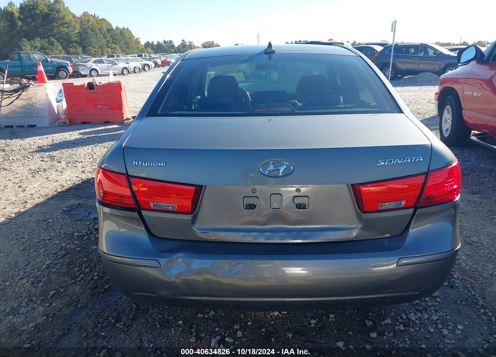 2009 HYUNDAI SONATA GLS VIN: 5NPET46C69H517762