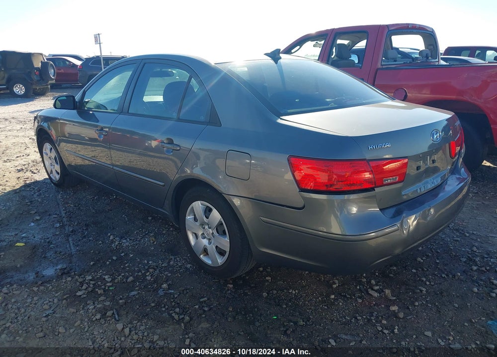 2009 HYUNDAI SONATA GLS VIN: 5NPET46C69H517762