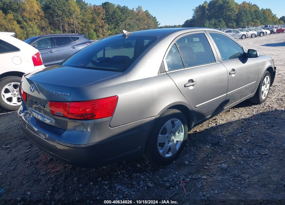 2009 HYUNDAI SONATA GLS VIN: 5NPET46C69H517762
