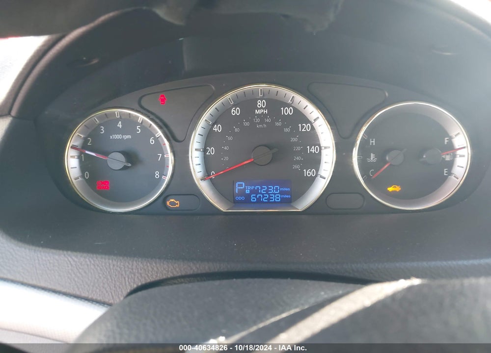 2009 HYUNDAI SONATA GLS VIN: 5NPET46C69H517762