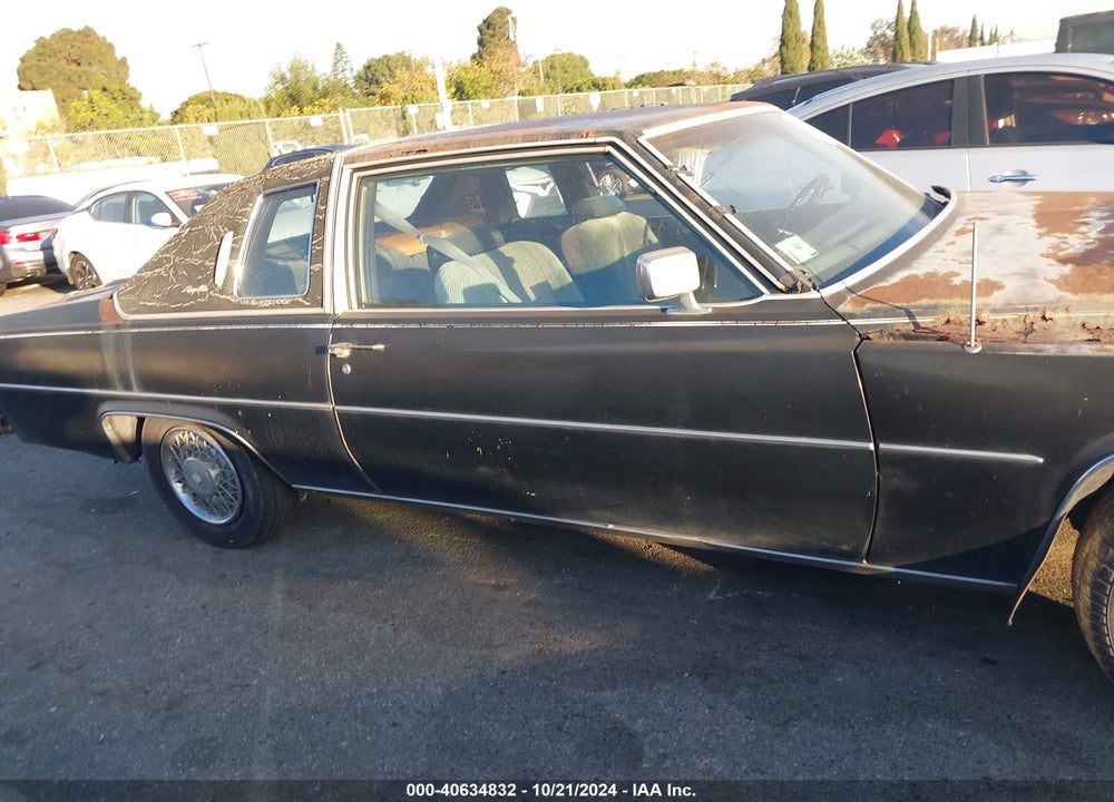 1979 CADILLAC COUPE DE VILLE VIN: 6D47S9C369859