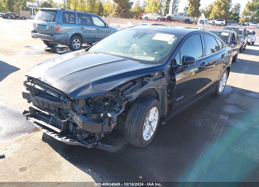 2019 FORD FUSION HYBRID SE VIN: 3FA6P0LU6KR256494