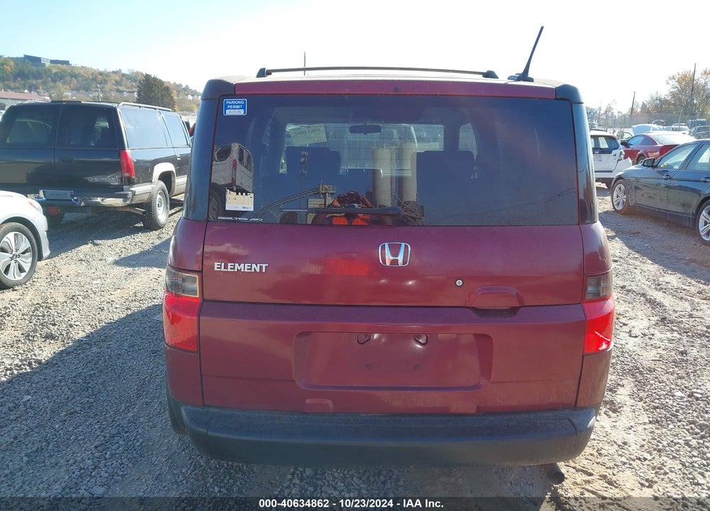 2006 HONDA ELEMENT EX-P VIN: 5J6YH28756L021484