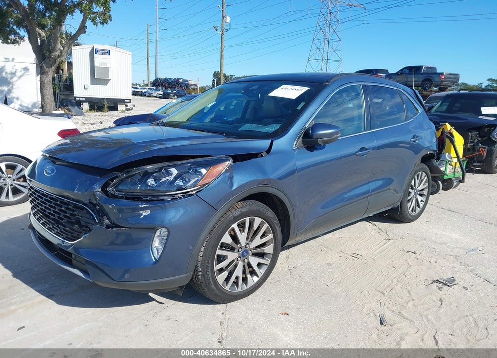 2020 FORD ESCAPE TITANIUM HYBRID VIN: 1FMCU0DZ0LUB90112