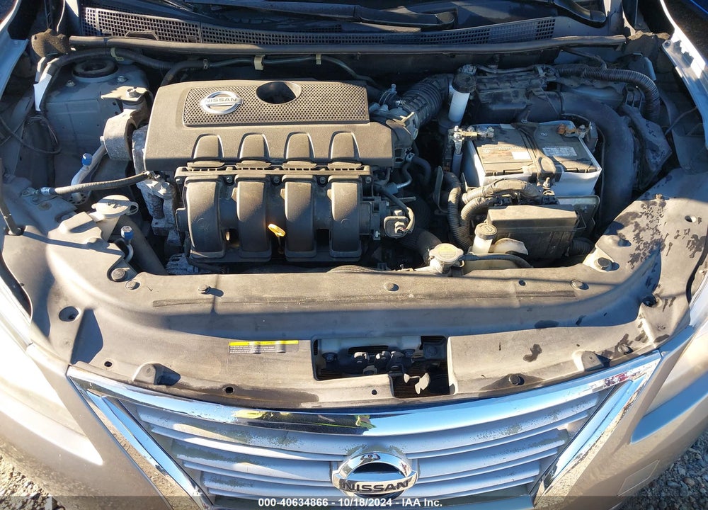 2013 NISSAN SENTRA SV VIN: 3N1AB7APXDL727483