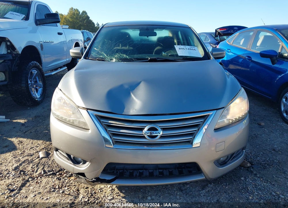 2013 NISSAN SENTRA SV VIN: 3N1AB7APXDL727483