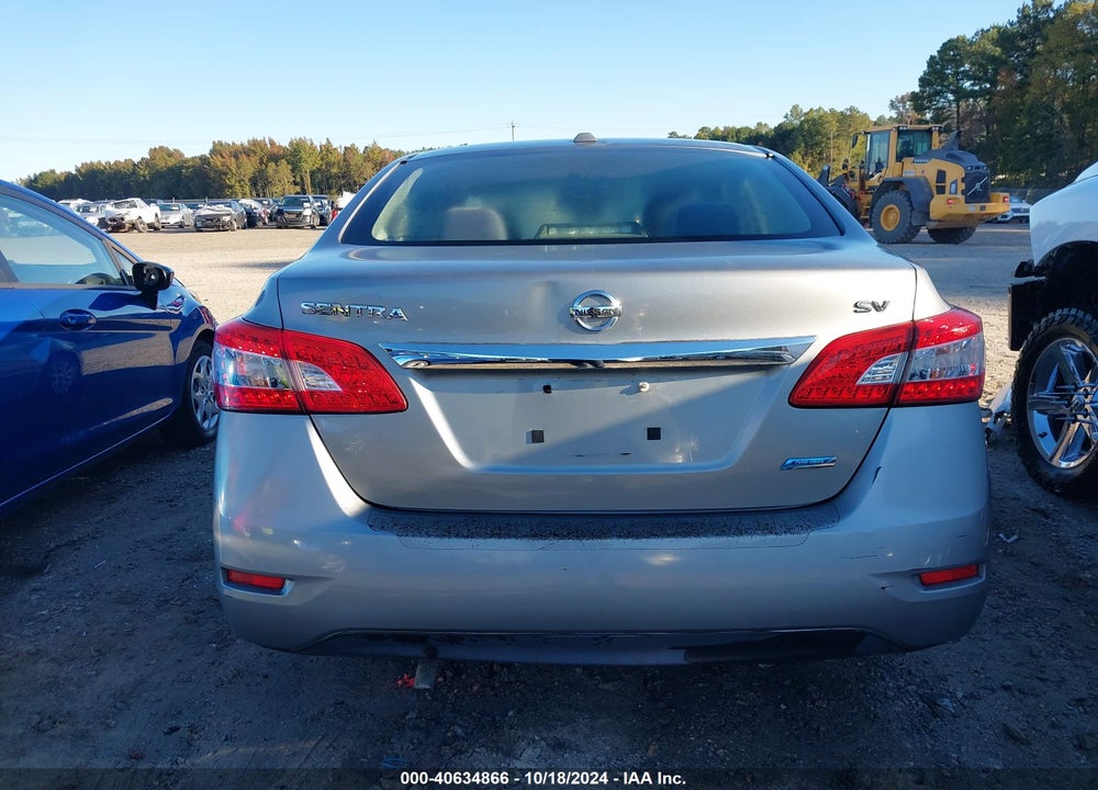 2013 NISSAN SENTRA SV VIN: 3N1AB7APXDL727483