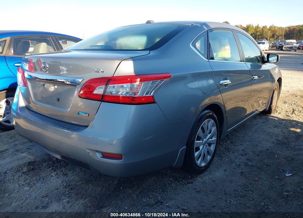 2013 NISSAN SENTRA SV VIN: 3N1AB7APXDL727483