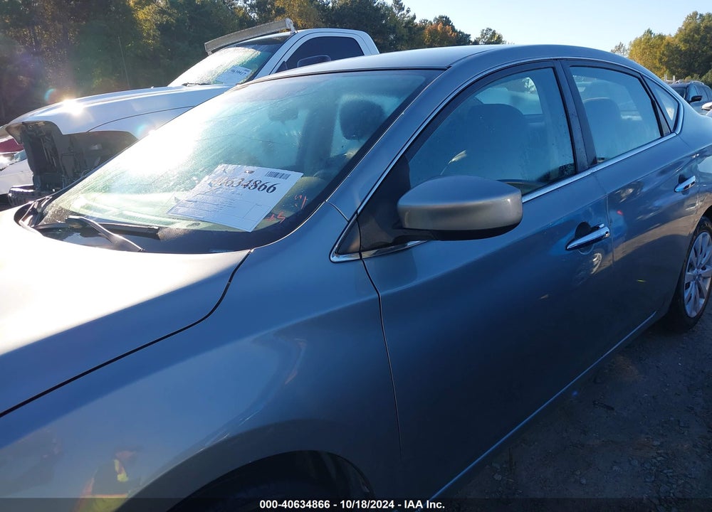2013 NISSAN SENTRA SV VIN: 3N1AB7APXDL727483