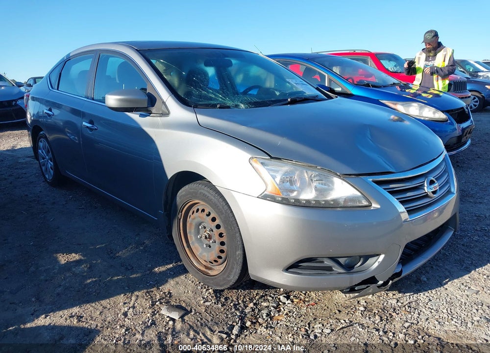 2013 NISSAN SENTRA SV VIN: 3N1AB7APXDL727483