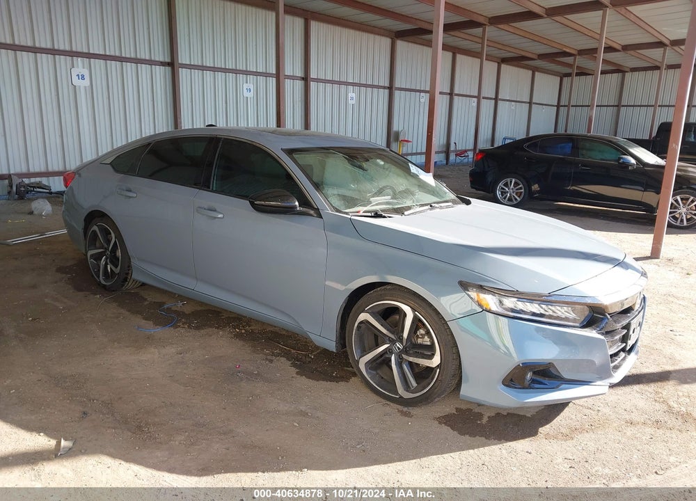 2021 HONDA ACCORD SPORT 2.0T VIN: 1HGCV2F3XMA014100