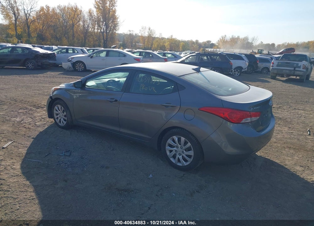 2013 HYUNDAI ELANTRA GLS VIN: 5NPDH4AE3DH208300