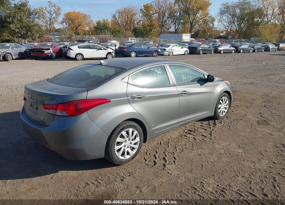 2013 HYUNDAI ELANTRA GLS VIN: 5NPDH4AE3DH208300