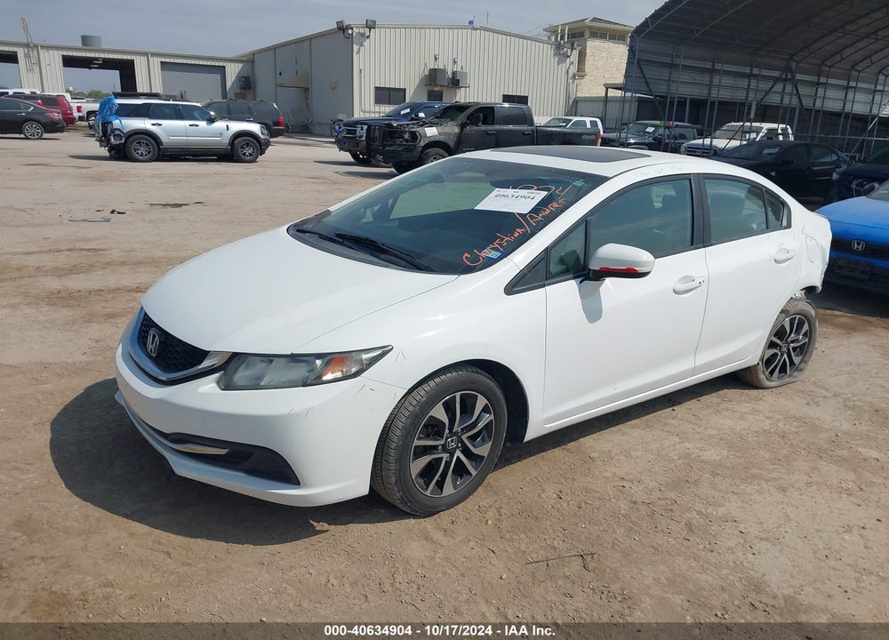 2015 HONDA CIVIC EX VIN: 19XFB2F87FE266662