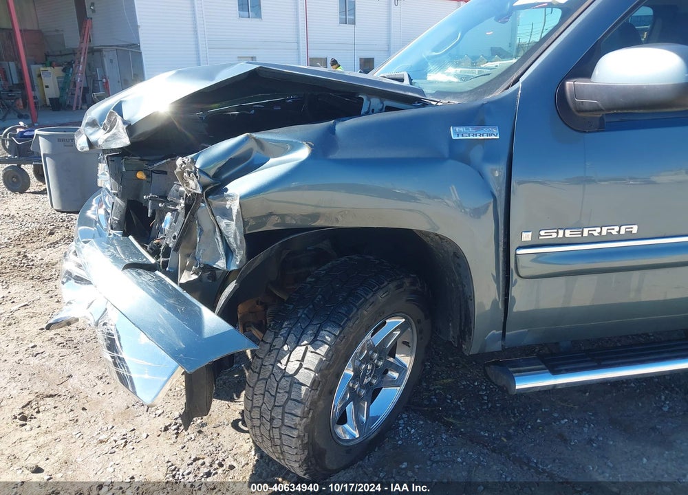 2009 GMC SIERRA 1500 SLT VIN: 2GTEK39Y491129712