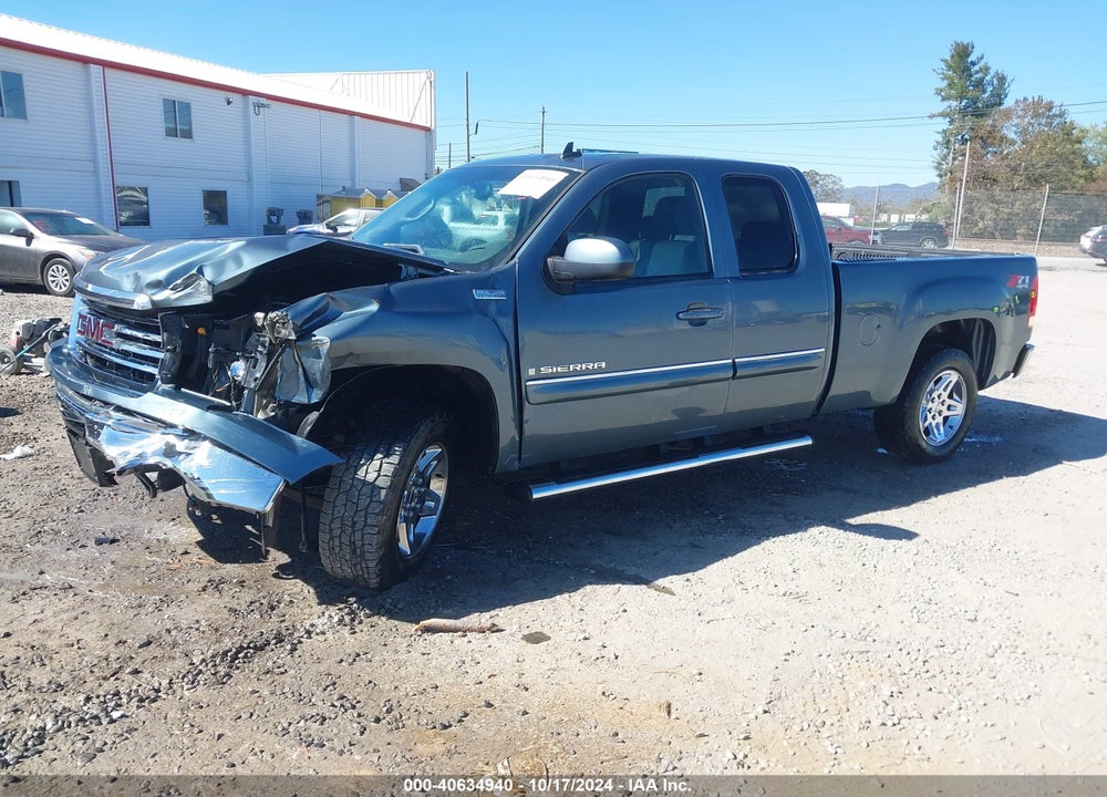 2009 GMC SIERRA 1500 SLT VIN: 2GTEK39Y491129712