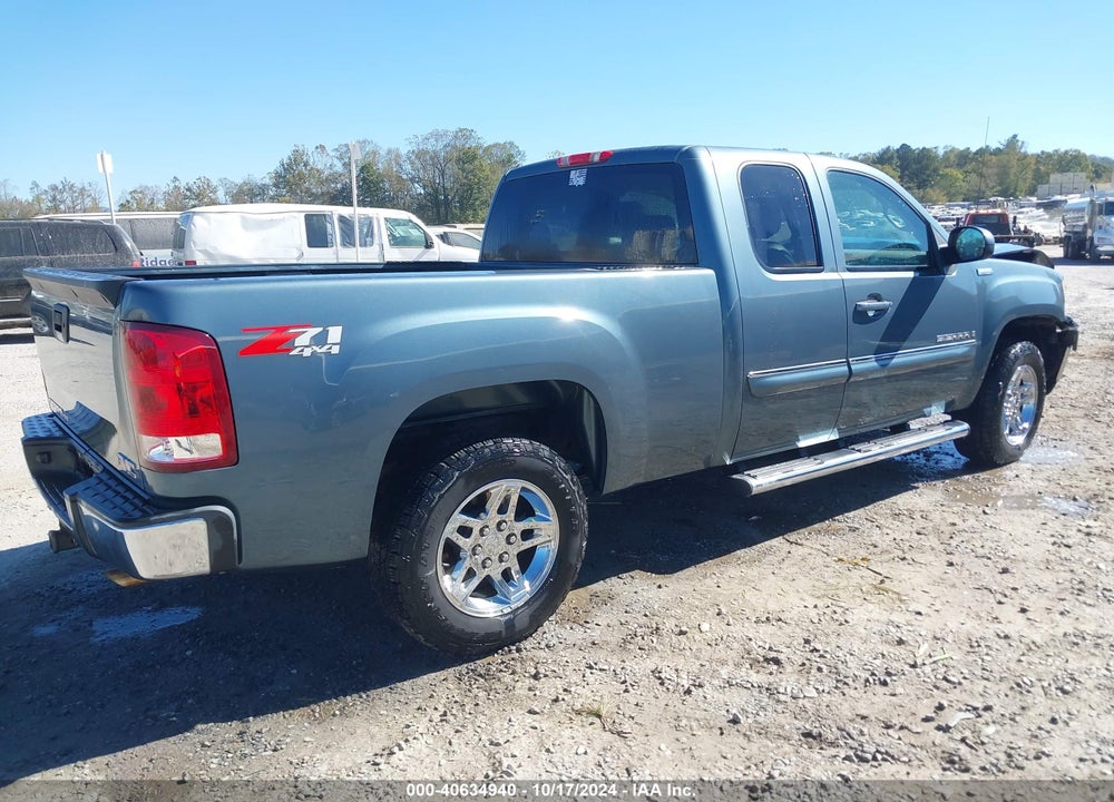 2009 GMC SIERRA 1500 SLT VIN: 2GTEK39Y491129712