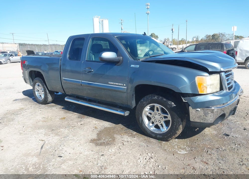2009 GMC SIERRA 1500 SLT VIN: 2GTEK39Y491129712