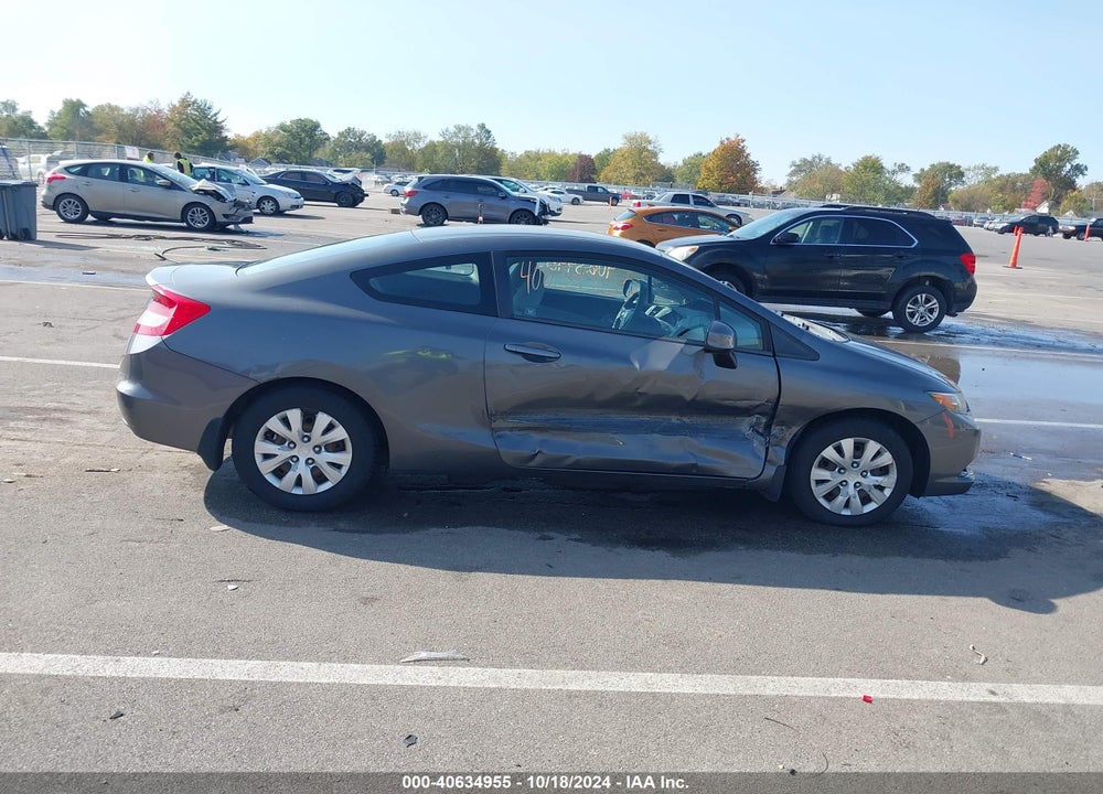 2012 HONDA CIVIC LX VIN: 2HGFG3A51CH506178