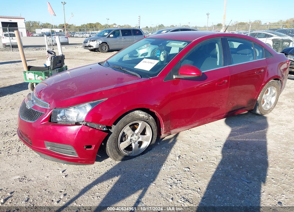 2014 CHEVROLET CRUZE 1LT AUTO VIN: 1G1PC5SB6E7324613