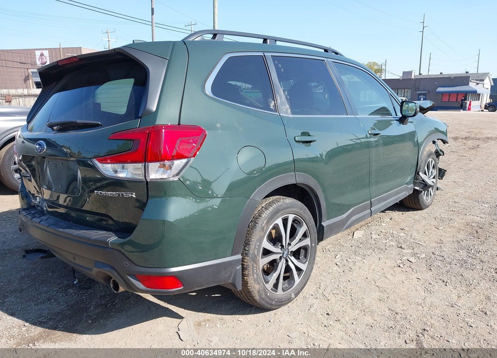 2022 SUBARU FORESTER LIMITED VIN: JF2SKAPC6NH514065