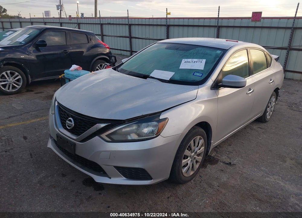2016 NISSAN SENTRA S VIN: 3N1AB7AP9GL681746