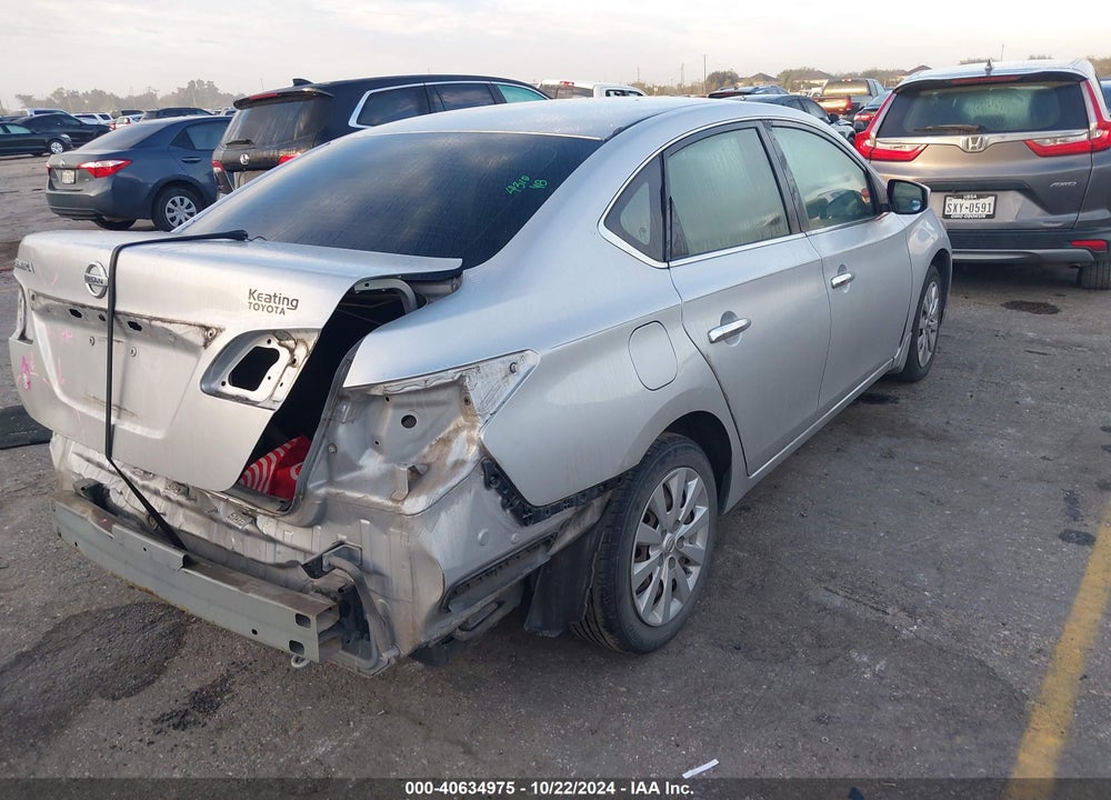 2016 NISSAN SENTRA S VIN: 3N1AB7AP9GL681746