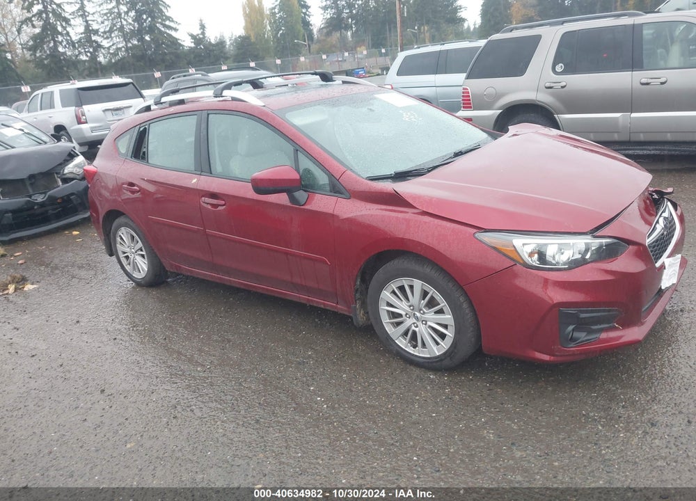2017 SUBARU IMPREZA 2.0I PREMIUM VIN: 4S3GTAD68H3734566
