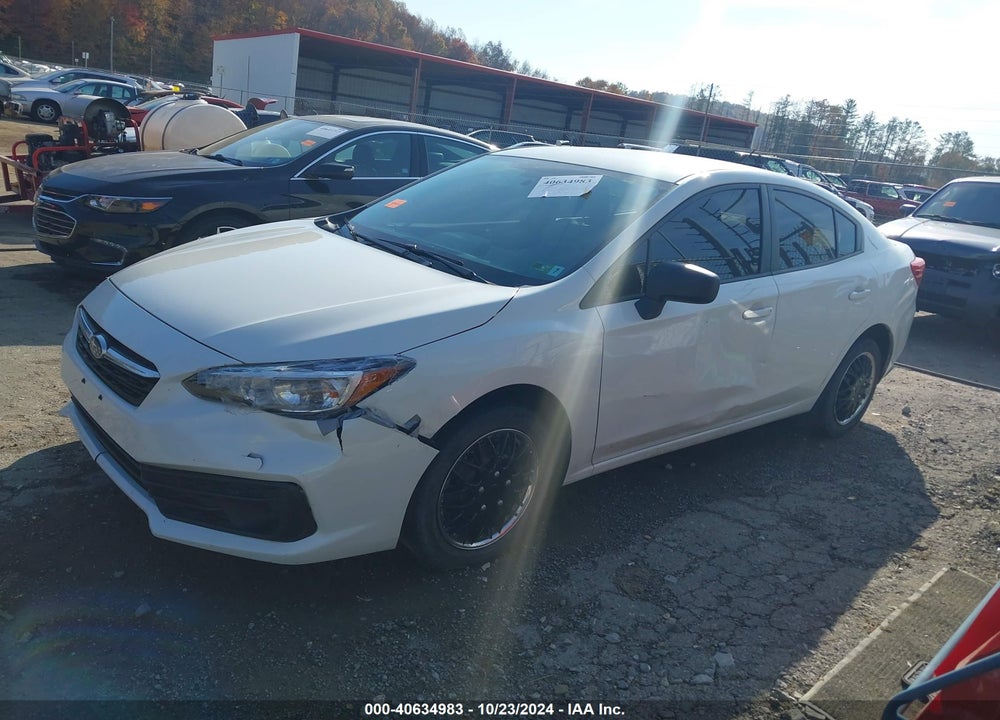 2020 SUBARU IMPREZA VIN: 4S3GKAB67L3615485
