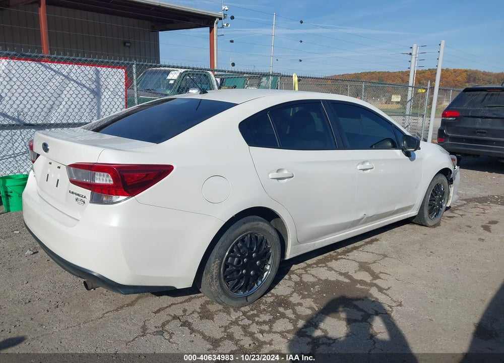 2020 SUBARU IMPREZA VIN: 4S3GKAB67L3615485