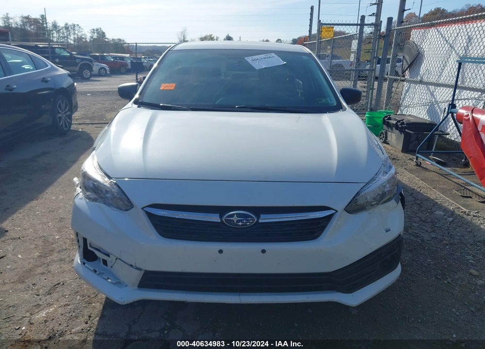 2020 SUBARU IMPREZA VIN: 4S3GKAB67L3615485