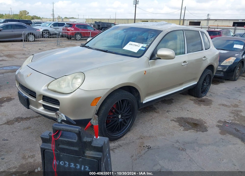 2004 PORSCHE CAYENNE VIN: WP1AA29P94LA22319