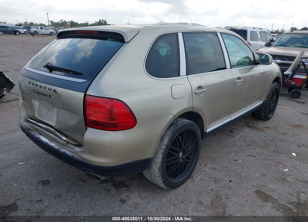 2004 PORSCHE CAYENNE VIN: WP1AA29P94LA22319