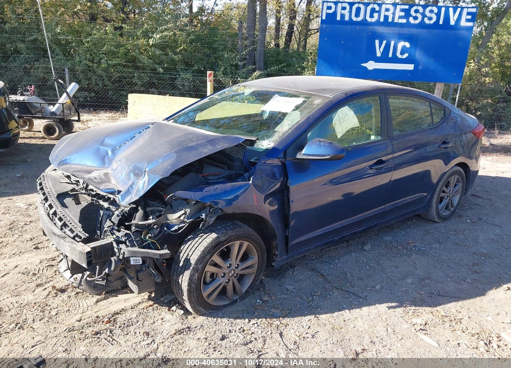 2017 HYUNDAI ELANTRA SE VIN: 5NPD84LF9HH157946
