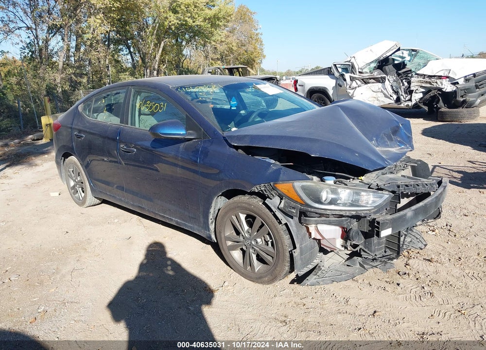 2017 HYUNDAI ELANTRA SE VIN: 5NPD84LF9HH157946