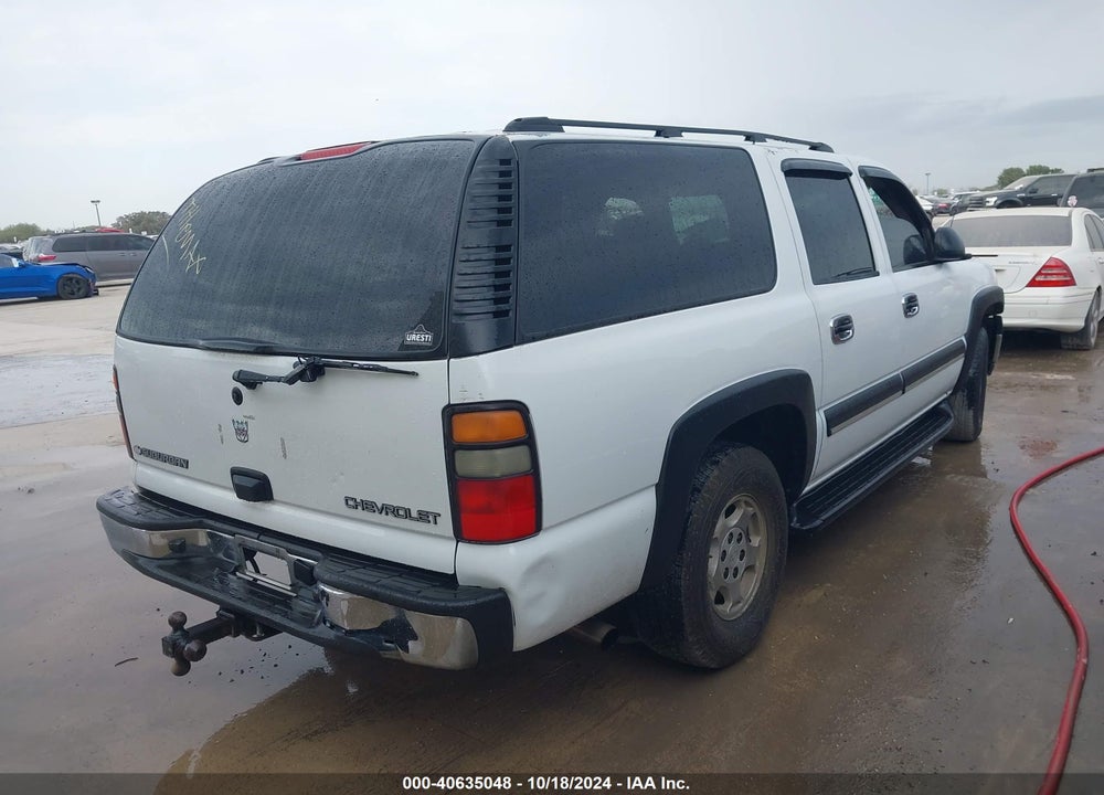 2004 CHEVROLET SUBURBAN 1500 LS VIN: 1GNEC16Z54J144451