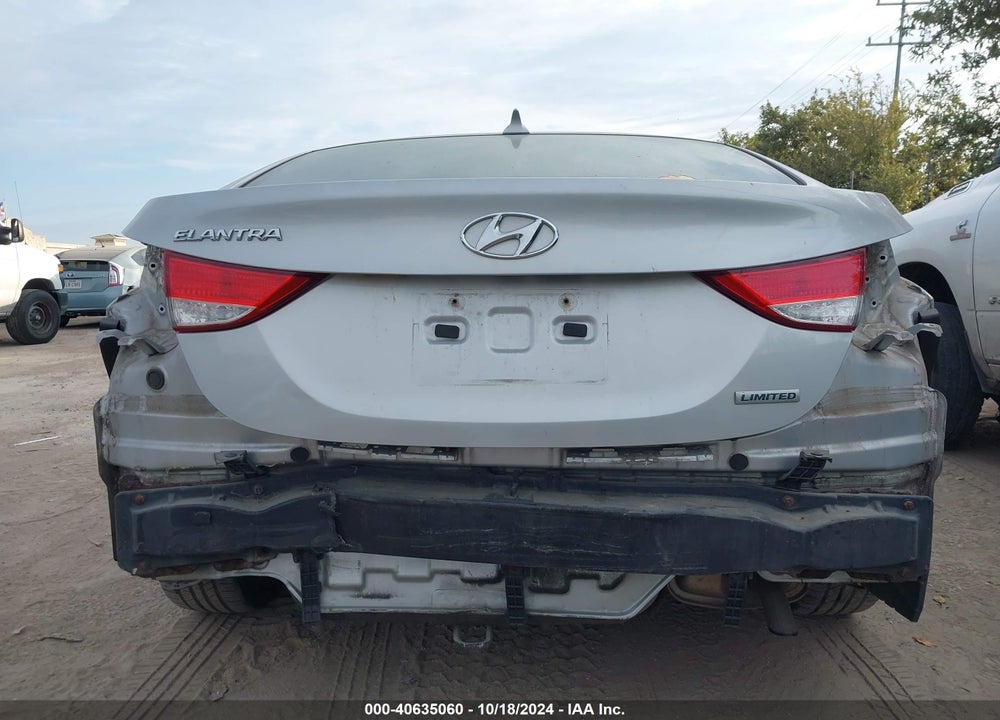 2012 HYUNDAI ELANTRA LIMITED (ULSAN PLANT) VIN: KMHDH4AE6CU224636