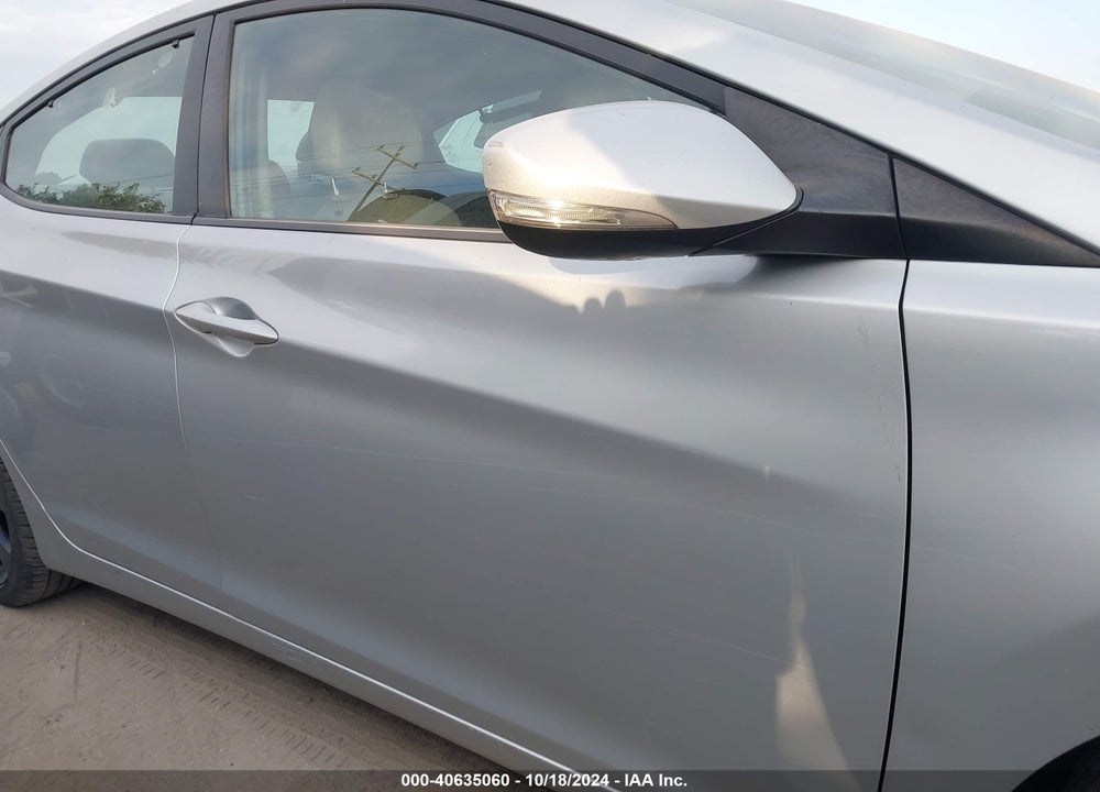 2012 HYUNDAI ELANTRA LIMITED (ULSAN PLANT) VIN: KMHDH4AE6CU224636