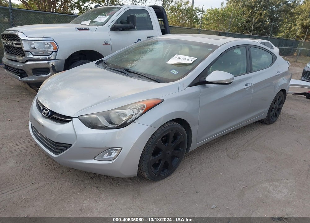 2012 HYUNDAI ELANTRA LIMITED (ULSAN PLANT) VIN: KMHDH4AE6CU224636