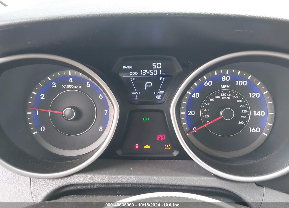 2012 HYUNDAI ELANTRA LIMITED (ULSAN PLANT) VIN: KMHDH4AE6CU224636
