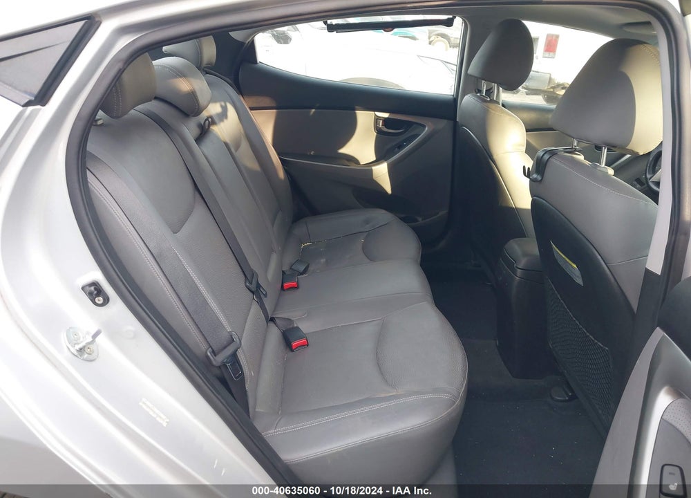 2012 HYUNDAI ELANTRA LIMITED (ULSAN PLANT) VIN: KMHDH4AE6CU224636
