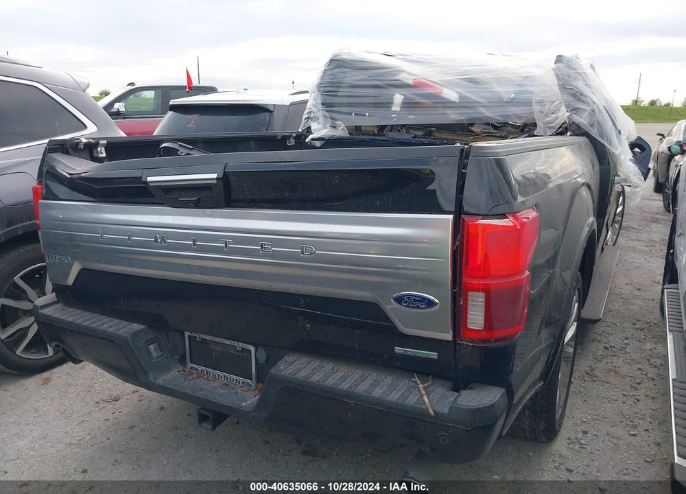 2019 FORD F-150 LIMITED VIN: 1FTEW1CG4KFA23512