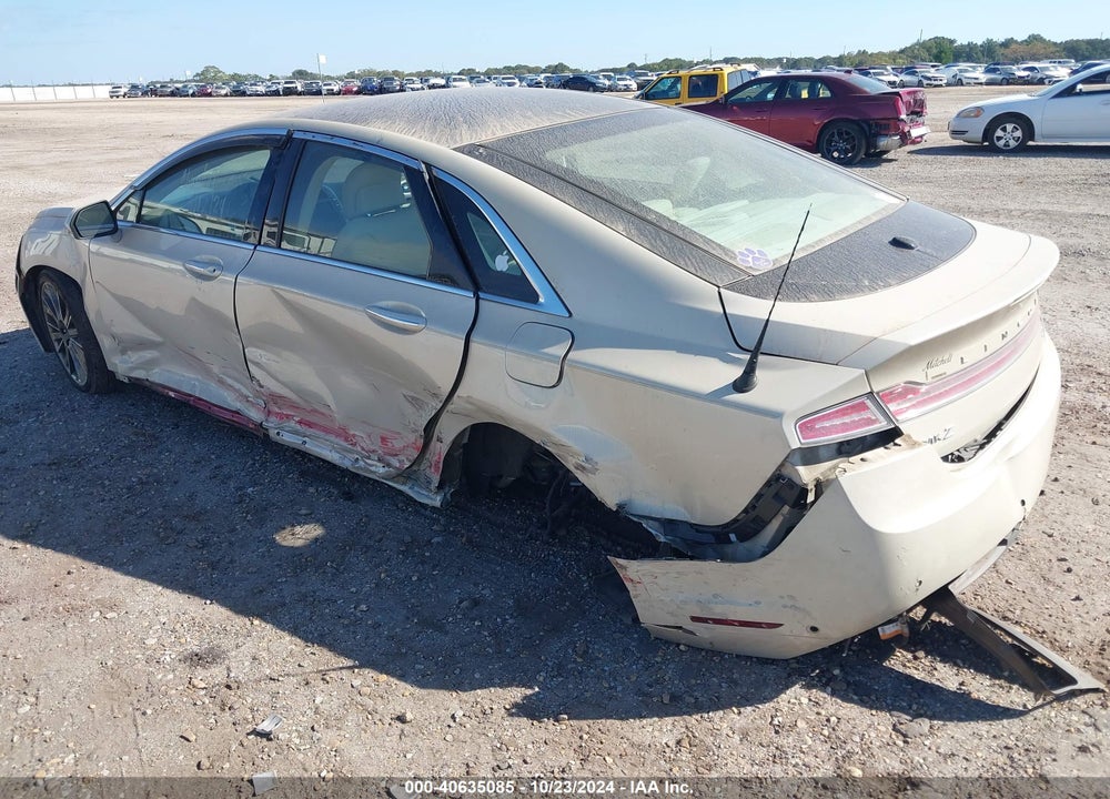 2014 LINCOLN MKZ VIN: 3LN6L2G94ER819713