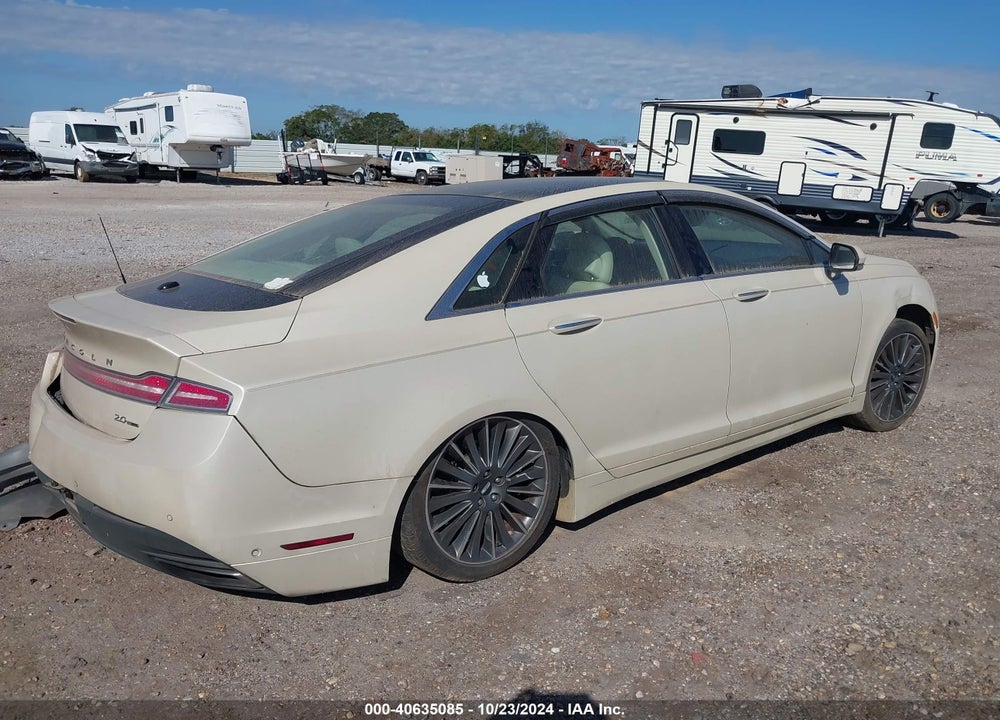 2014 LINCOLN MKZ VIN: 3LN6L2G94ER819713