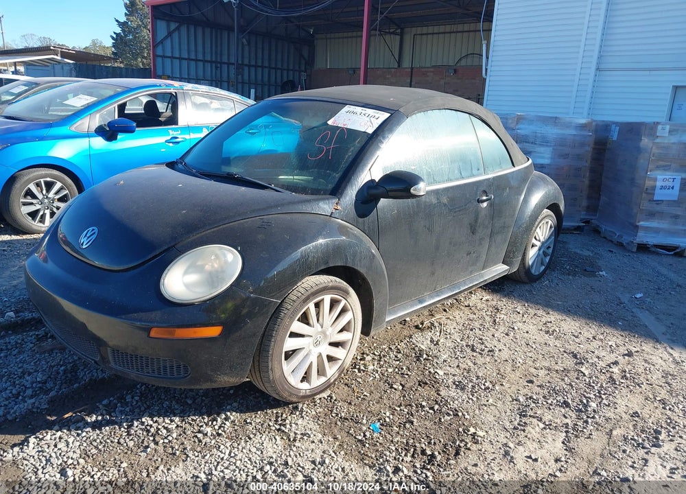2008 VOLKSWAGEN NEW BEETLE SE VIN: 3VWRF31YX8M409916